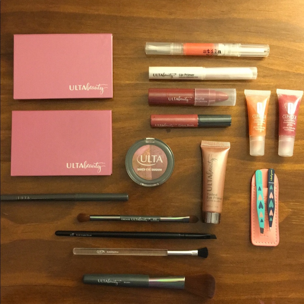 Ulta, Clinique, Stila, Revlon, E.L.F makeup